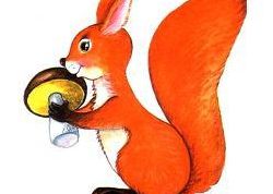 Картинка по теме - как нарисовать белку