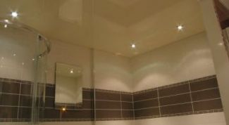 Картинка по теме - как сделать потолок в ванной