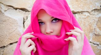 Картинка по теме - как завязывать платок мусульманкам