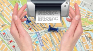 Картинка по теме - как распечатать карту