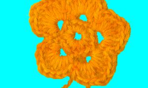 Картинка по теме - как связать цветочек крючком