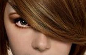 Картинка по теме - как укладывать длинную челку