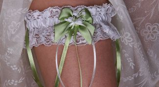 Картинка по теме - как сшить подвязку для невесты
