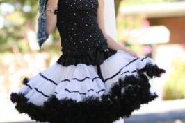 Картинка по теме - как сшить пышную юбку для девочки