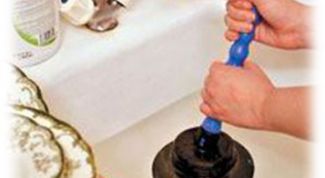 Картинка по теме - как устранить засоры в трубе