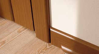 Картинка по теме - как укладывать плинтус