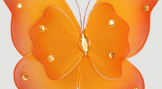 Картинка по теме - как сделать бабочку на шторы