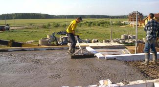 Картинка по теме - как сделать бетон для фундамента