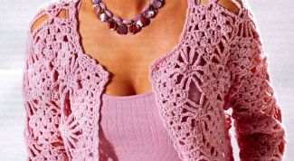 Картинка по теме - как связать жакет крючком