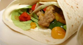 Картинка по теме - как сворачивать шаурму