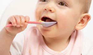 Картинка по теме - как приучить ребёнка есть самостоятельно