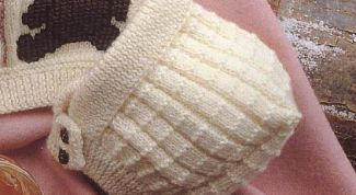 Картинка по теме - как связать детский чепчик
