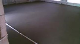 Картинка по теме - как сделать бетонный пол дома