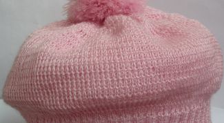 Картинка по теме - как связать берет на вязальной машине
