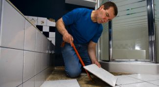 Картинка по теме - как сбивать плитку