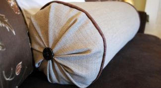 Картинка по теме - как сшить подушку-валик