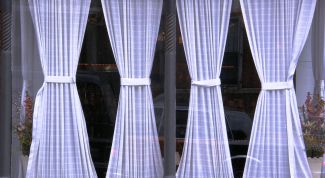 Картинка по теме - как сшить подхваты для штор