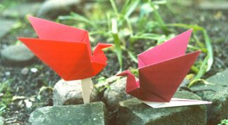 Картинка по теме - как сделать из бумаги птицу счастья