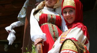 Картинка по теме - как сшить русский костюм