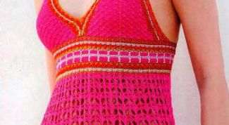 Картинка по теме - как связать лиф крючком