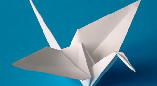 Картинка по теме - как сделать журавля оригами