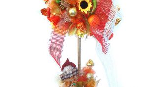 Картинка по теме - как сделать конфетное дерево