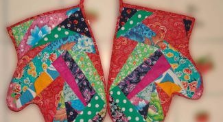 Картинка по теме - как сшить рукавичку