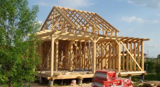 Картинка по теме - как сделать каркас для крыши