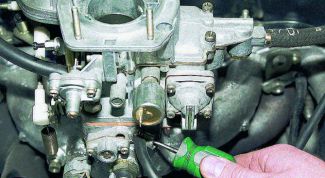 Картинка по теме - как регулировать холостой ход