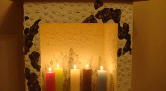 Картинка по теме - как сделать имитацию камина самому