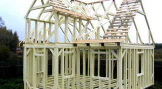Картинка по теме - как сделать каркас для дома