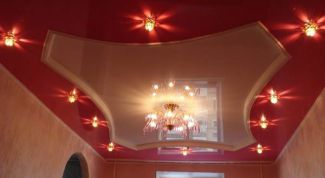Картинка по теме - как расположить лампочки на потолке