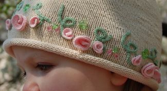 Картинка по теме - как связать шапку весеннюю