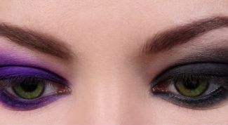 Картинка по теме - как растушевывать карандаш для глаз