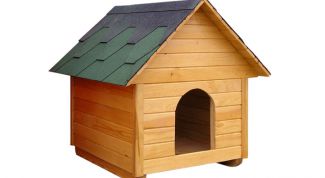 Картинка по теме - как сделать конуру для собаки