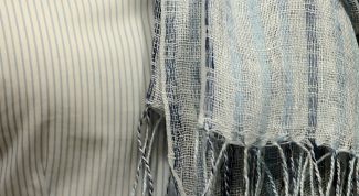 Картинка по теме - как сделать бахрому для шарфа