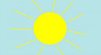 Картинка по теме - как нарисовать солнышко