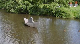 Картинка по теме - как сделать кораблик из листа бумаги