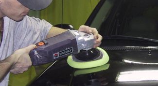 Картинка по теме - как шлифовать машину