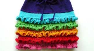 Картинка по теме - как связать юбочку для девочки