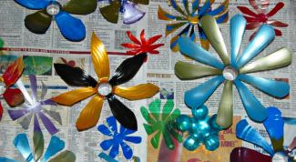 Картинка по теме - как сделать цветы из пластиковых бутылок