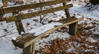 Картинка по теме - как сделать самому садовую скамейку