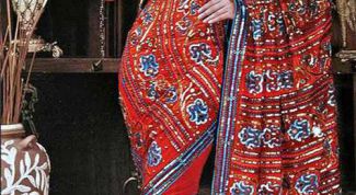 Картинка по теме - как сделать сари