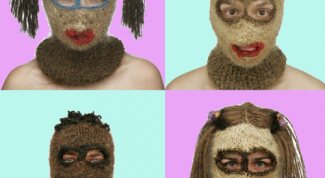 Картинка по теме - как сделать маску из шапки