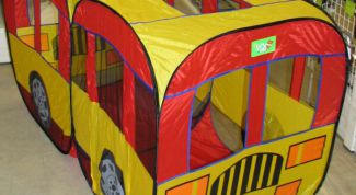 Картинка по теме - как собрать детскую палатку