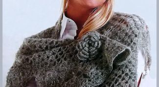 Картинка по теме - как связать пелерину