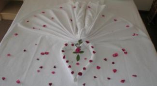 Картинка по теме - как сложить красиво полотенца