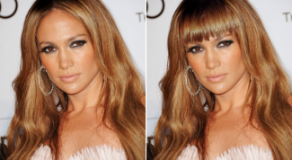 Картинка по теме - как сделать челку в фотошопе