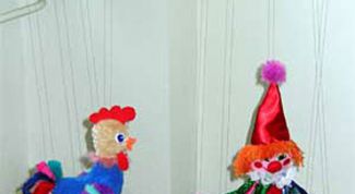 Картинка по теме - как сделать куклу-марионетку