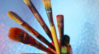 Картинка по теме - как рисовать сухой кистью